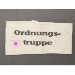 Brassard Ordnungs Truppe. Ordnungs Truppe armband.