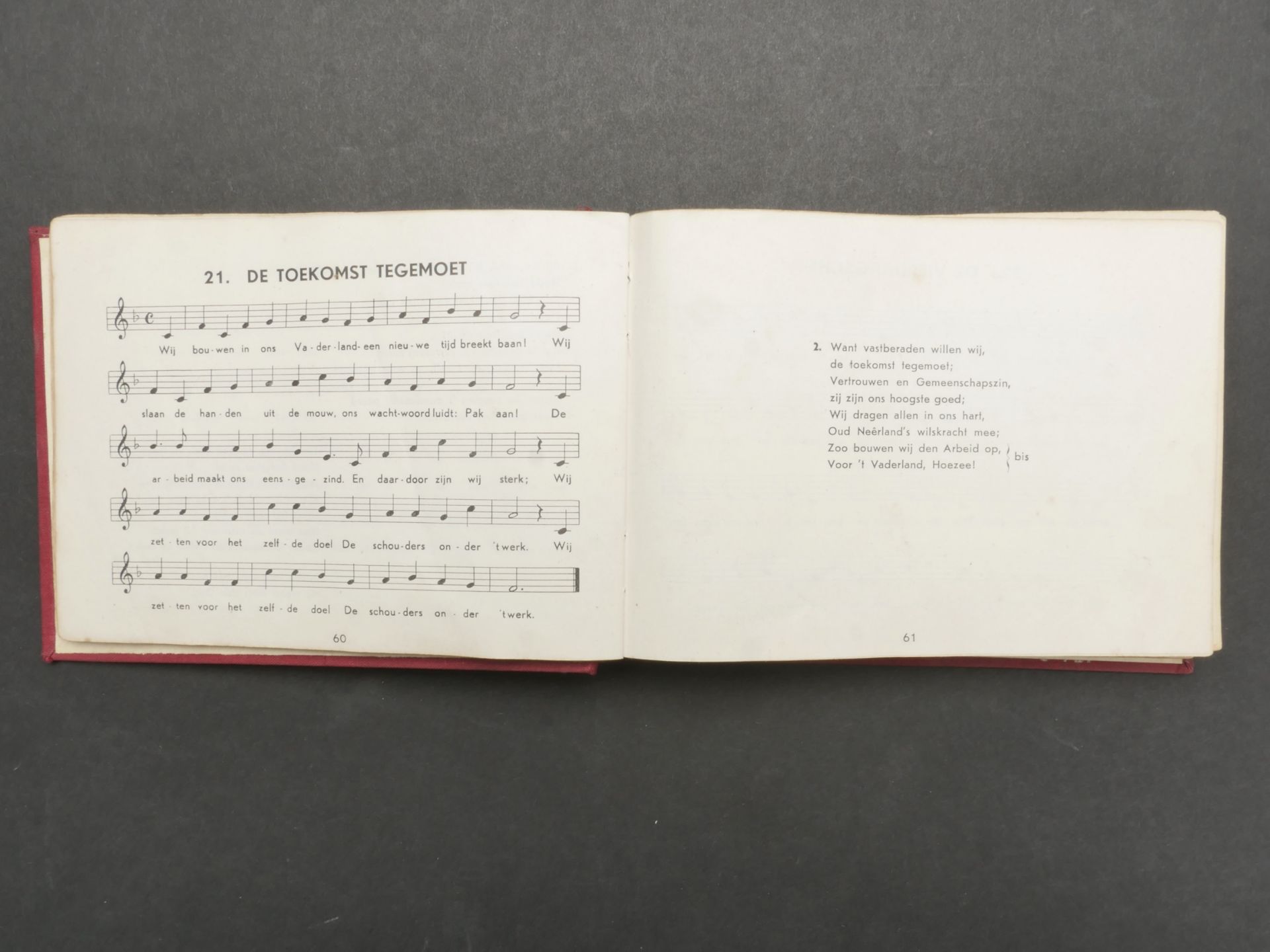 Carnet de chant du NAD. NAD songbook. 