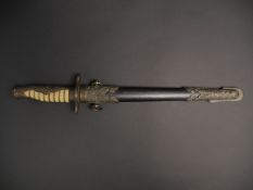 Dague Marine japonaise. Japanese Navy dagger.