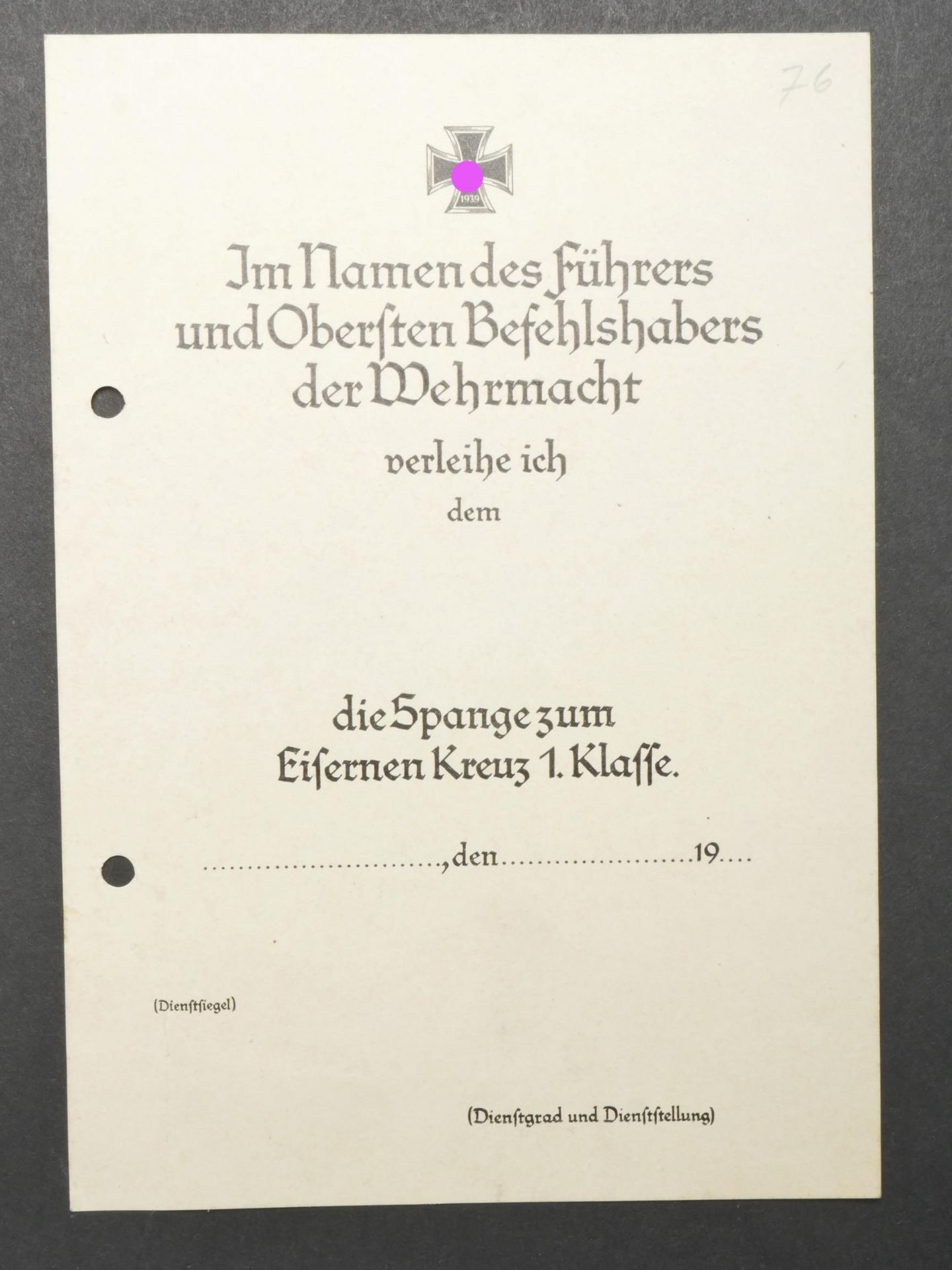 Diplomes du J ager Bertram. J ager Bertram diploma.  - Bild 3 aus 5