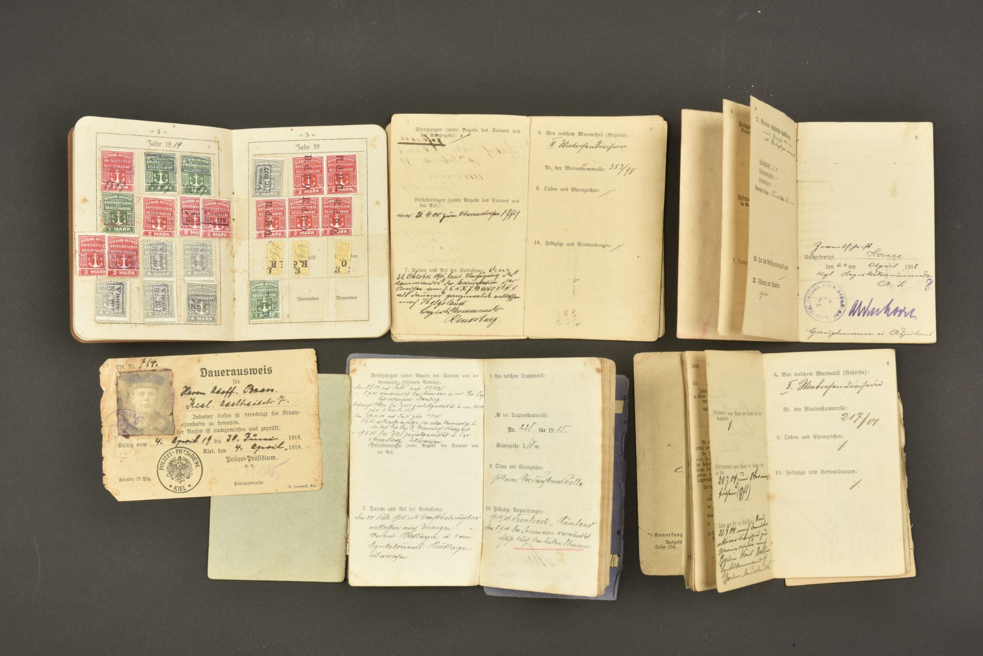 Livrets militaire WWI. WWI Military books. - Image 5 of 5