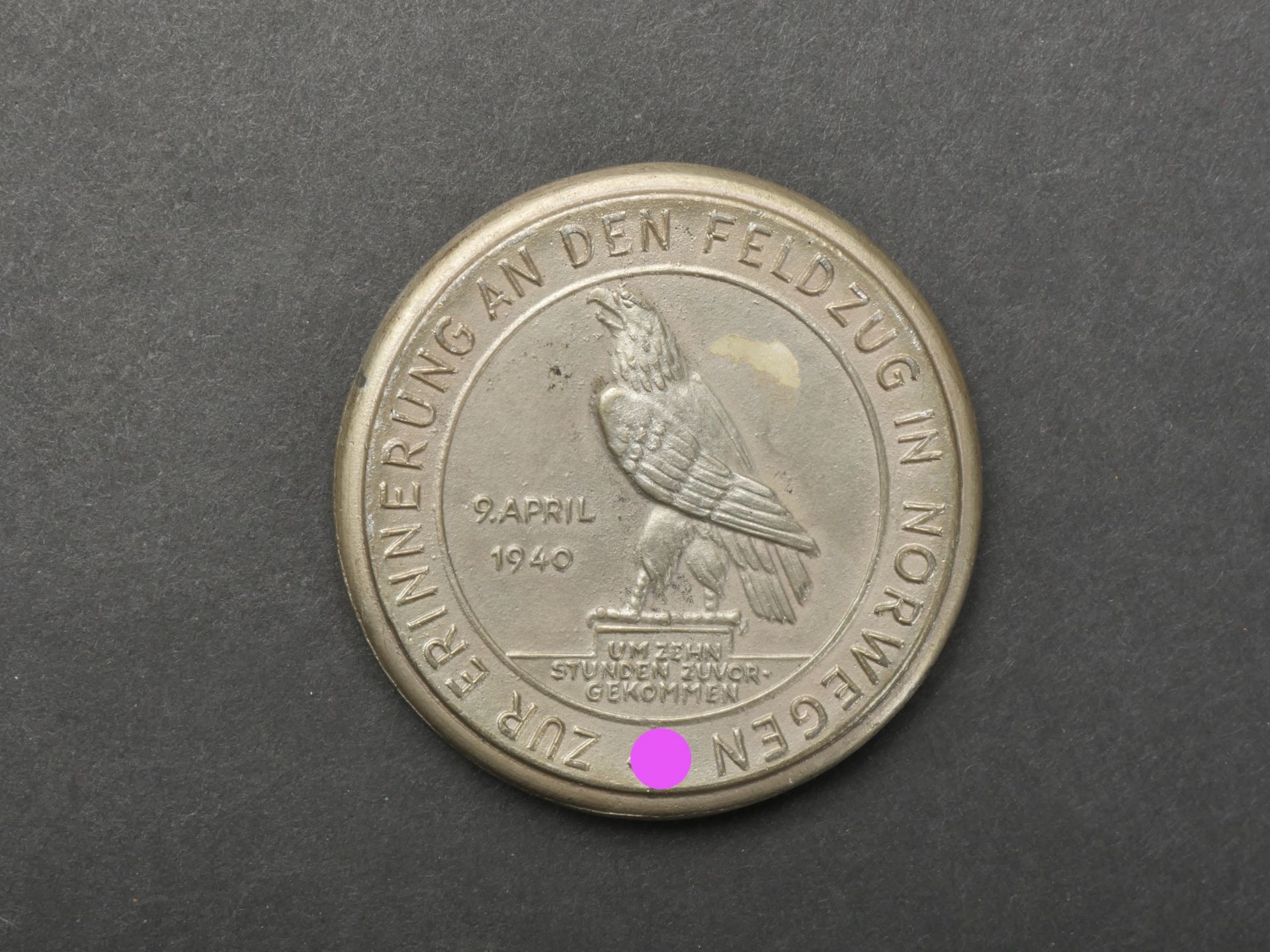 Medaille commemorative Norvege. Norway commemorative medal.