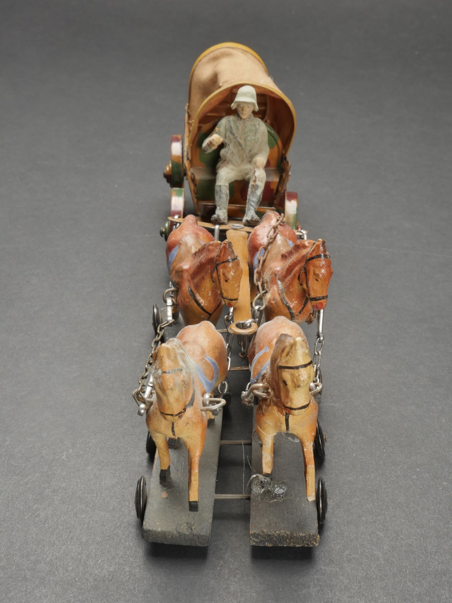 Chariot hippomobile. Horse-drawn carriage. - Image 5 of 5