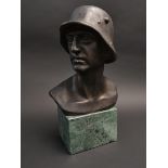 Buste de soldat allemand. German soldier bust.