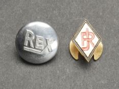 Insignes des jeunesses rexiste. Rexist Youth badges.