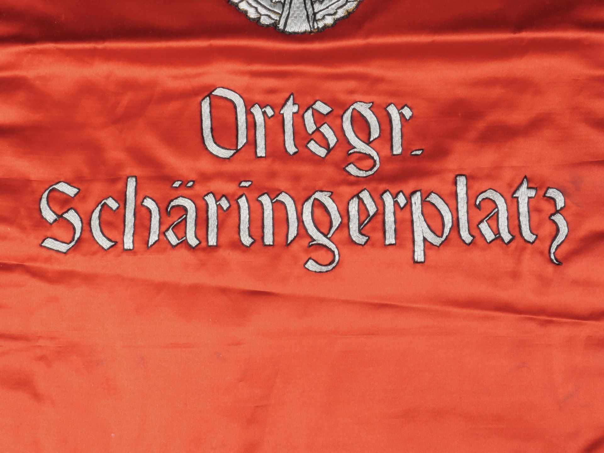 Drapeau Orstgruppe Scharingerplatz. Orstgruppe Scharingerplatz flag.  - Image 8 of 10
