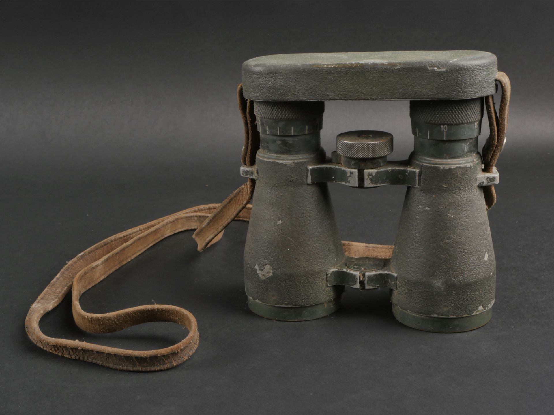 Jumelles allemandes Fernglass Modele 1908. WW1 German M1908 binoculars.  - Image 2 of 10