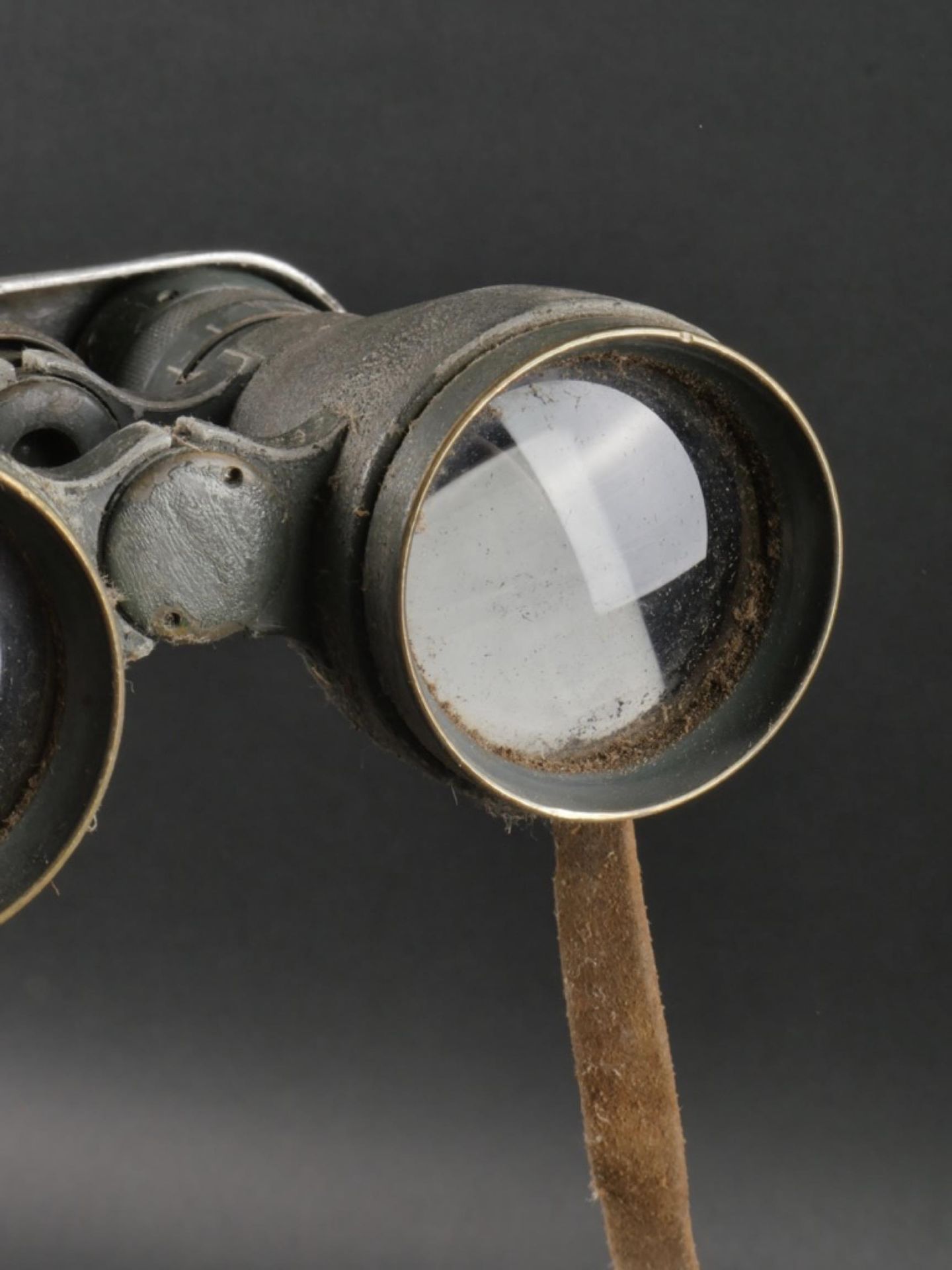 Jumelles allemandes Fernglass Modele 1908. WW1 German M1908 binoculars.  - Image 4 of 10
