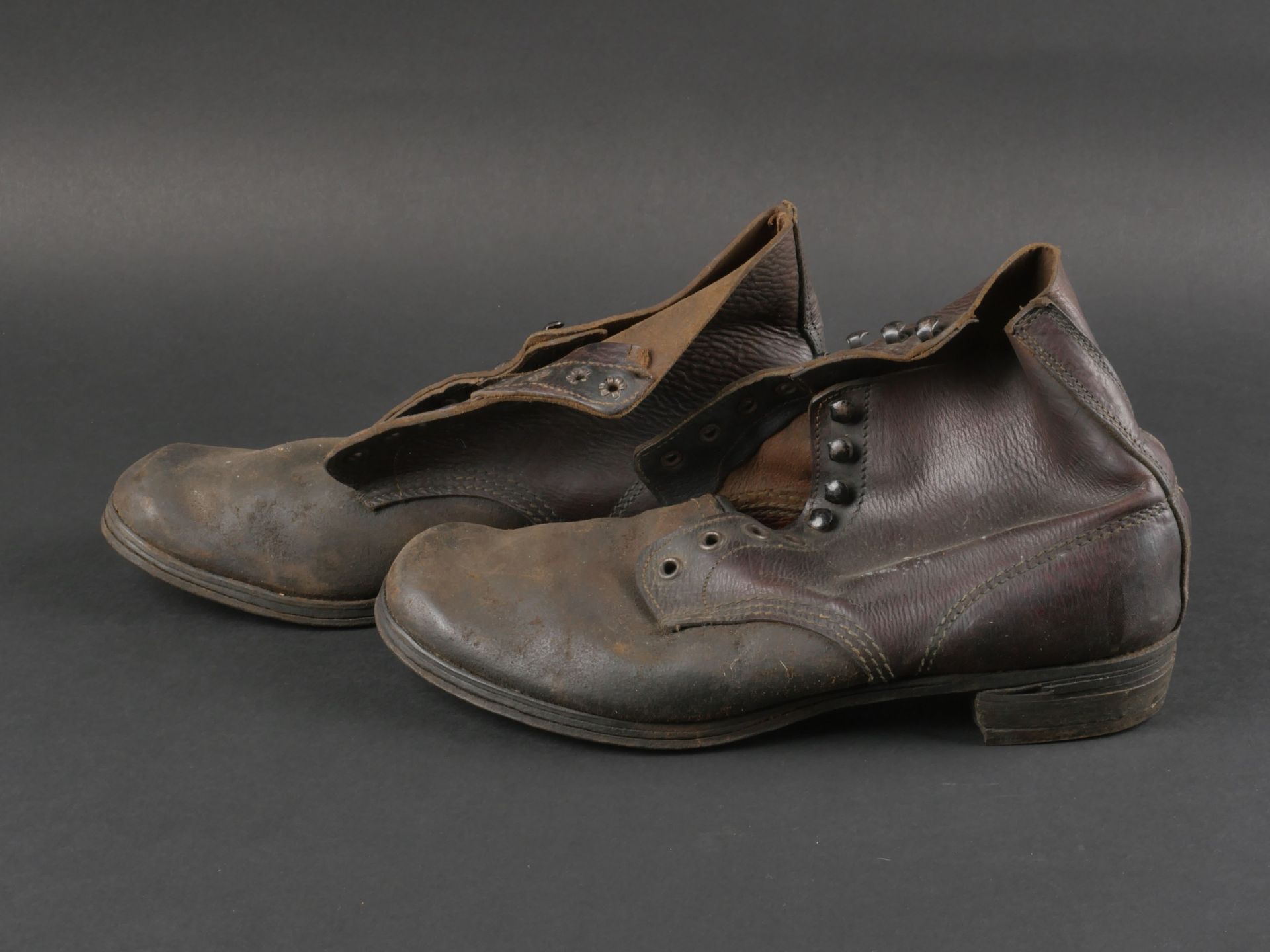 Brodequin type allemand. German type ankle boot. - Image 3 of 10