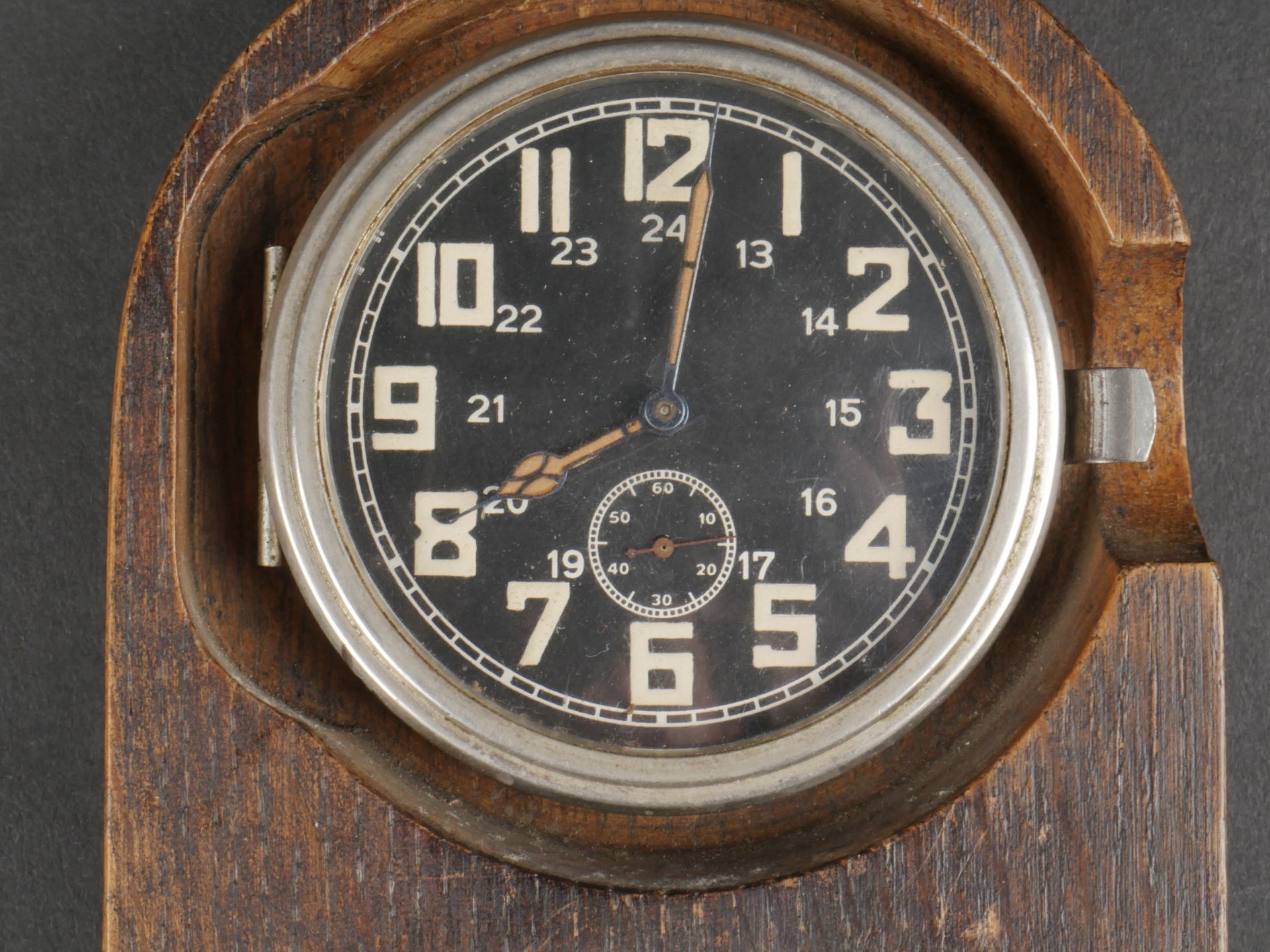 Pendule de bureau Heer. 
Heer desk clock. - Image 6 of 9