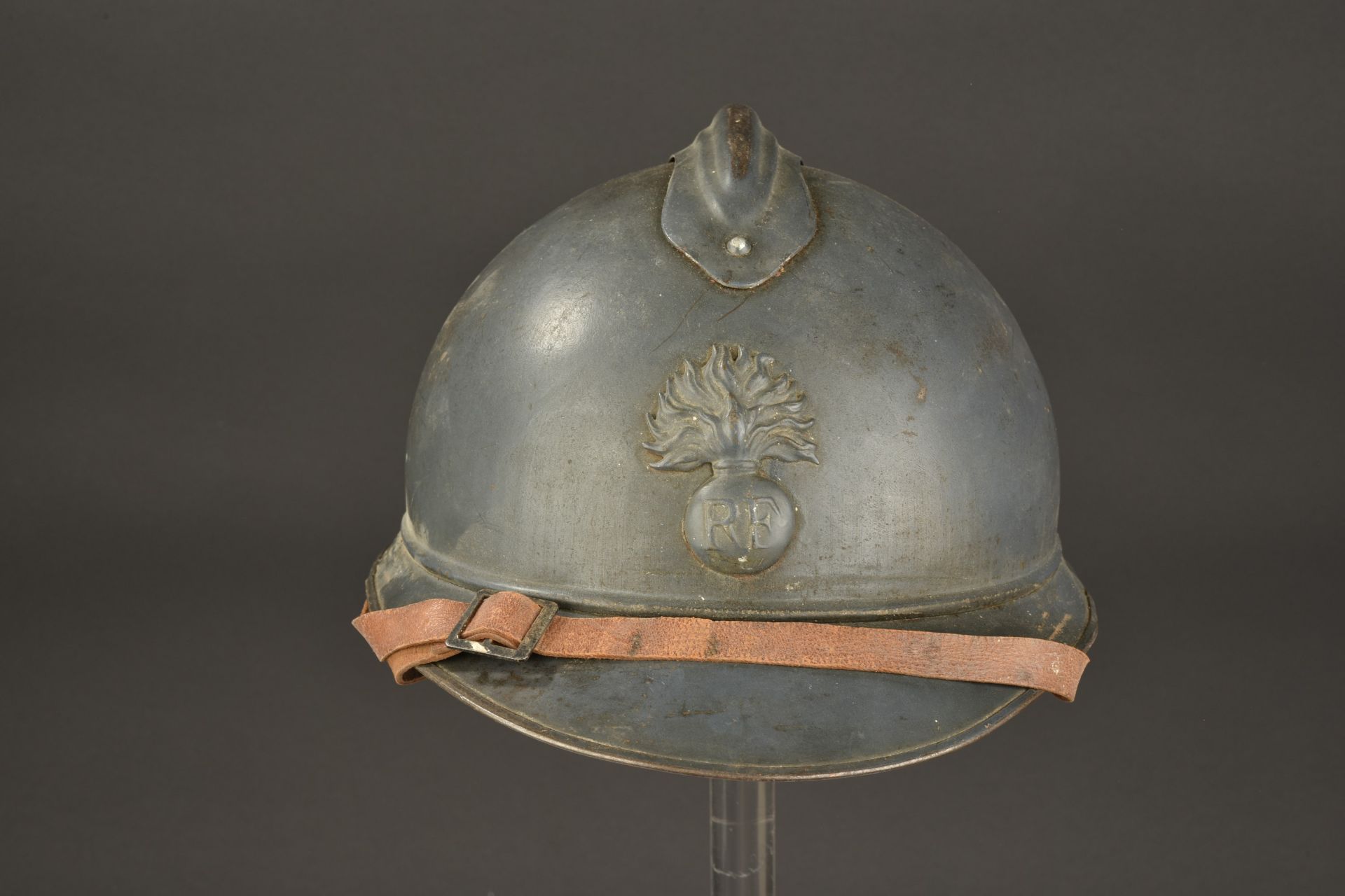 Casque Adrian 1915 infanterie. Adrian 1915 infantry helmet. 