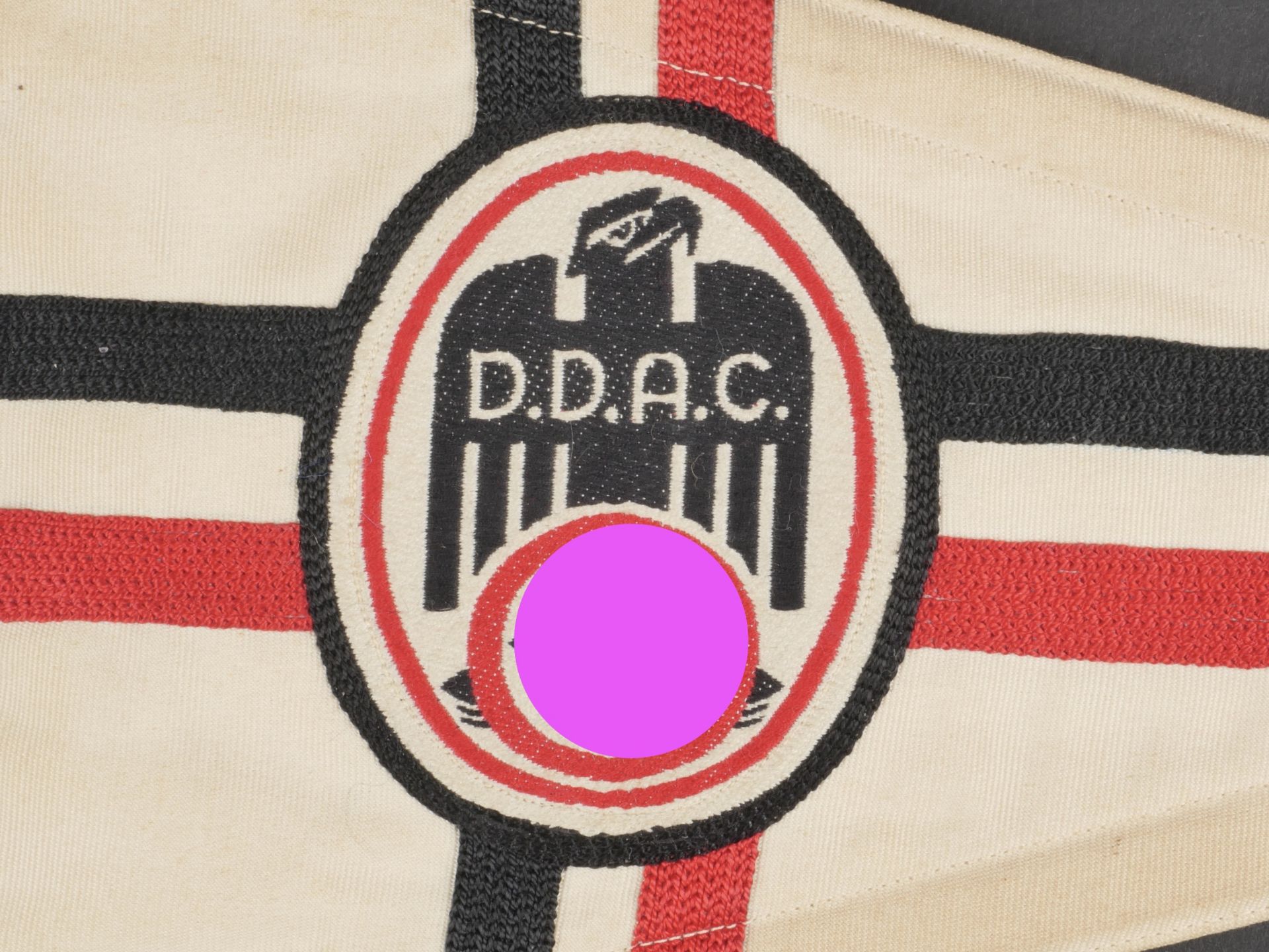 Fanion DDAc. DDAc pennant.  - Image 2 of 6