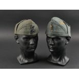Bonnets de police italien. Italian police hats