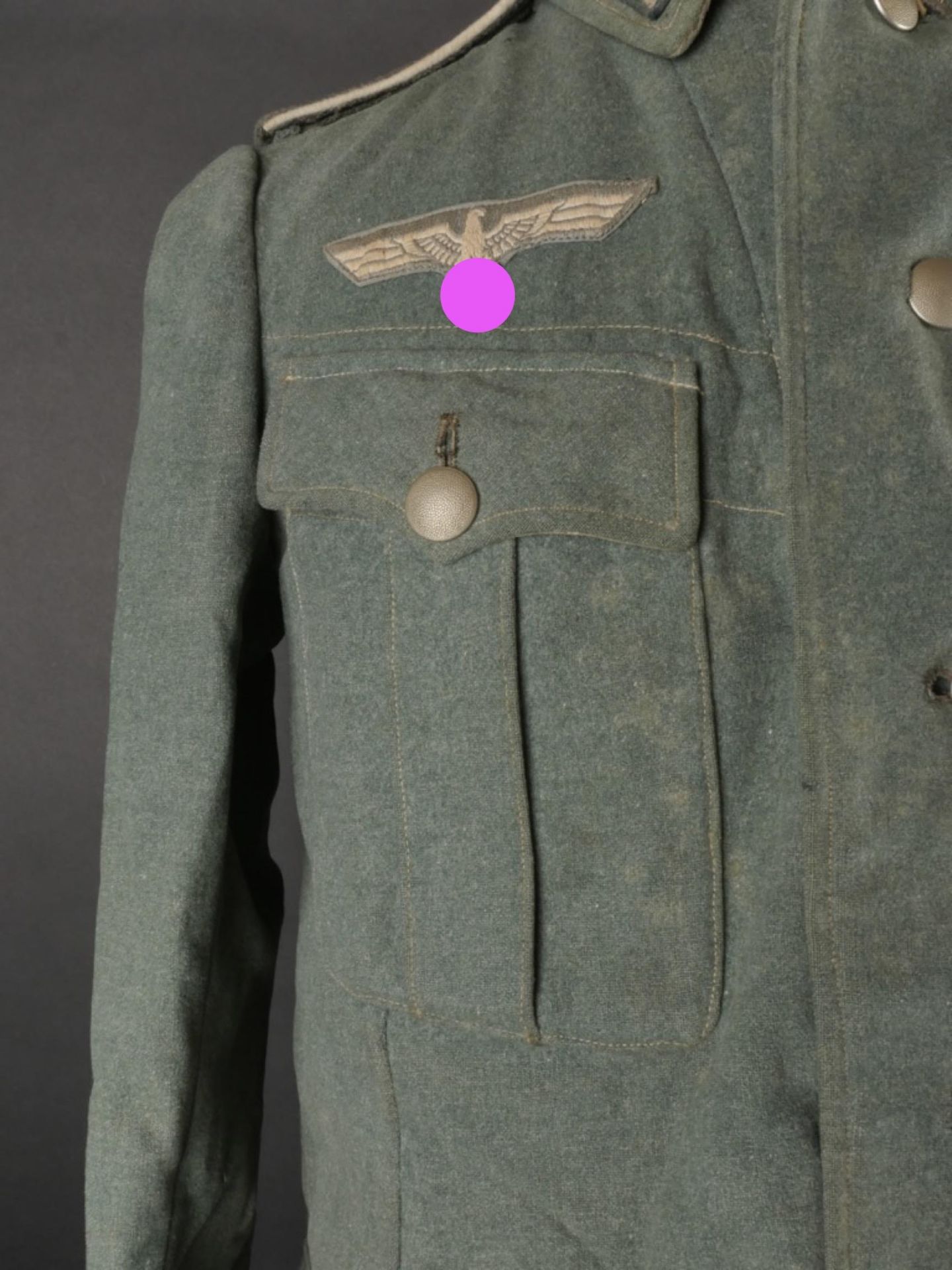 Vareuse d'infanterie. German infantry jacket.  - Image 7 of 10