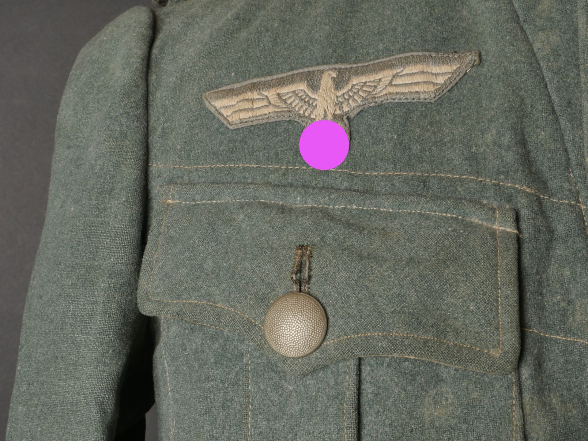 Vareuse d'infanterie. German infantry jacket.  - Image 9 of 10