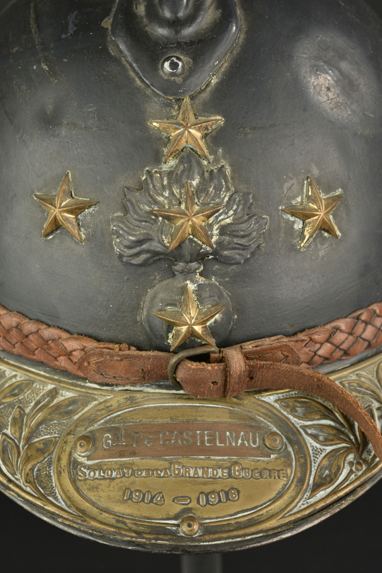 Reproduction du casque Adrian du General de Castelnau. Reproduction of General de Castelnau's Adrian - Bild 5 aus 10