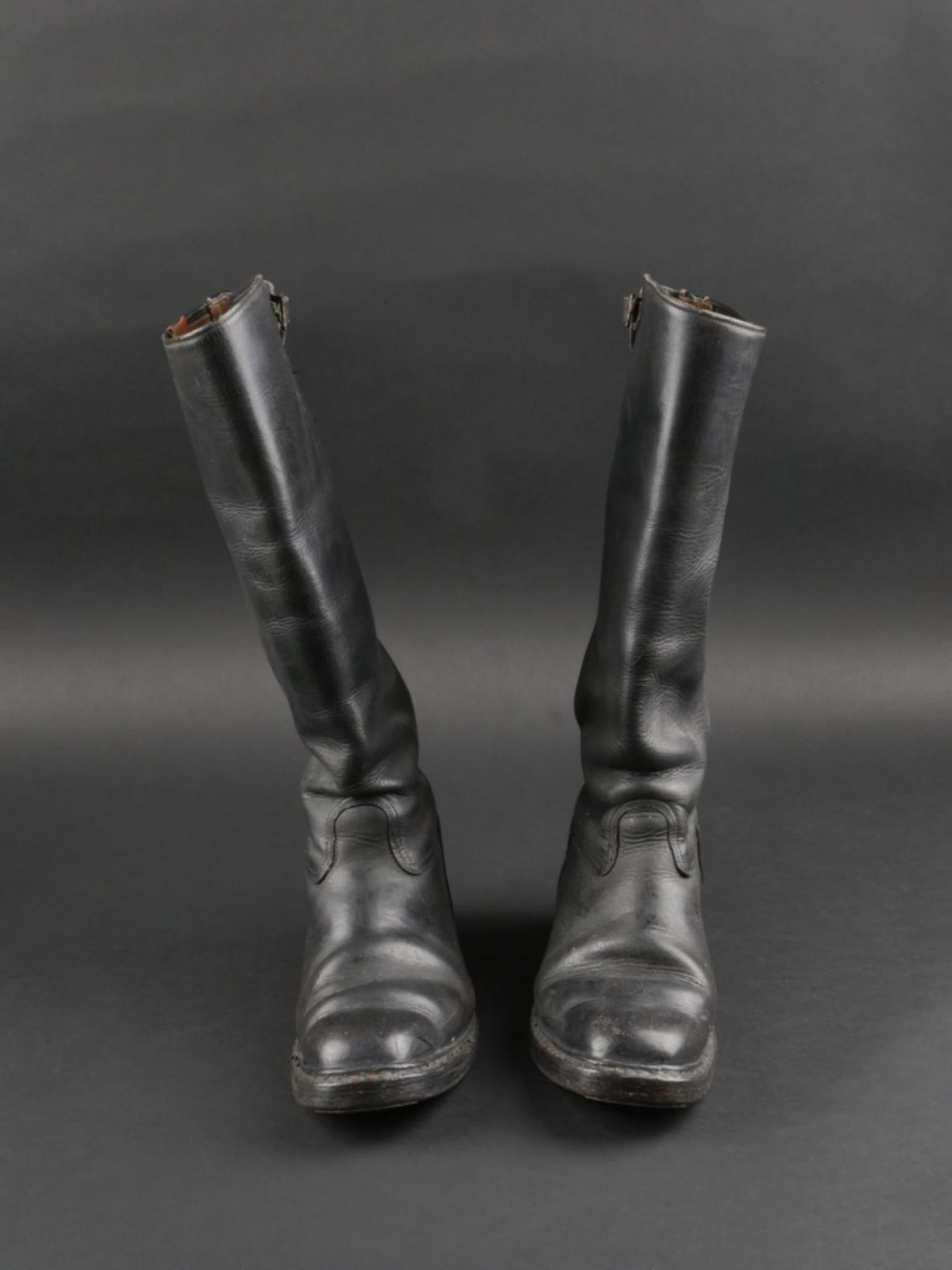 Bottes d'officier allemand. German officer boots.  - Image 4 of 10