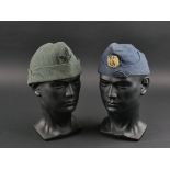 Bonnets de police italien. Italian police hats