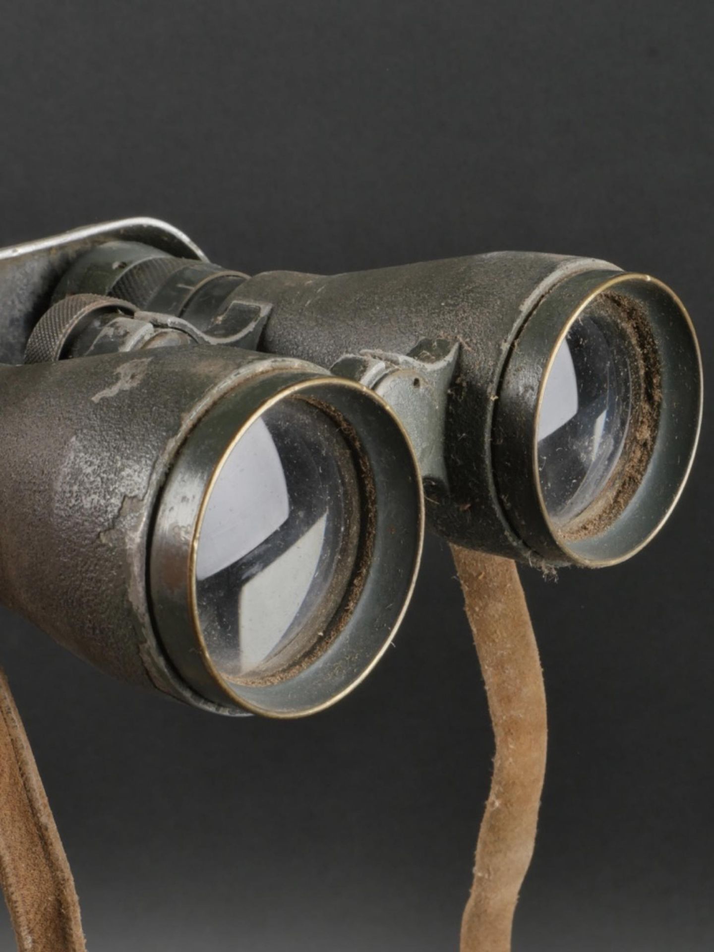Jumelles allemandes Fernglass Modele 1908. WW1 German M1908 binoculars.  - Image 7 of 10