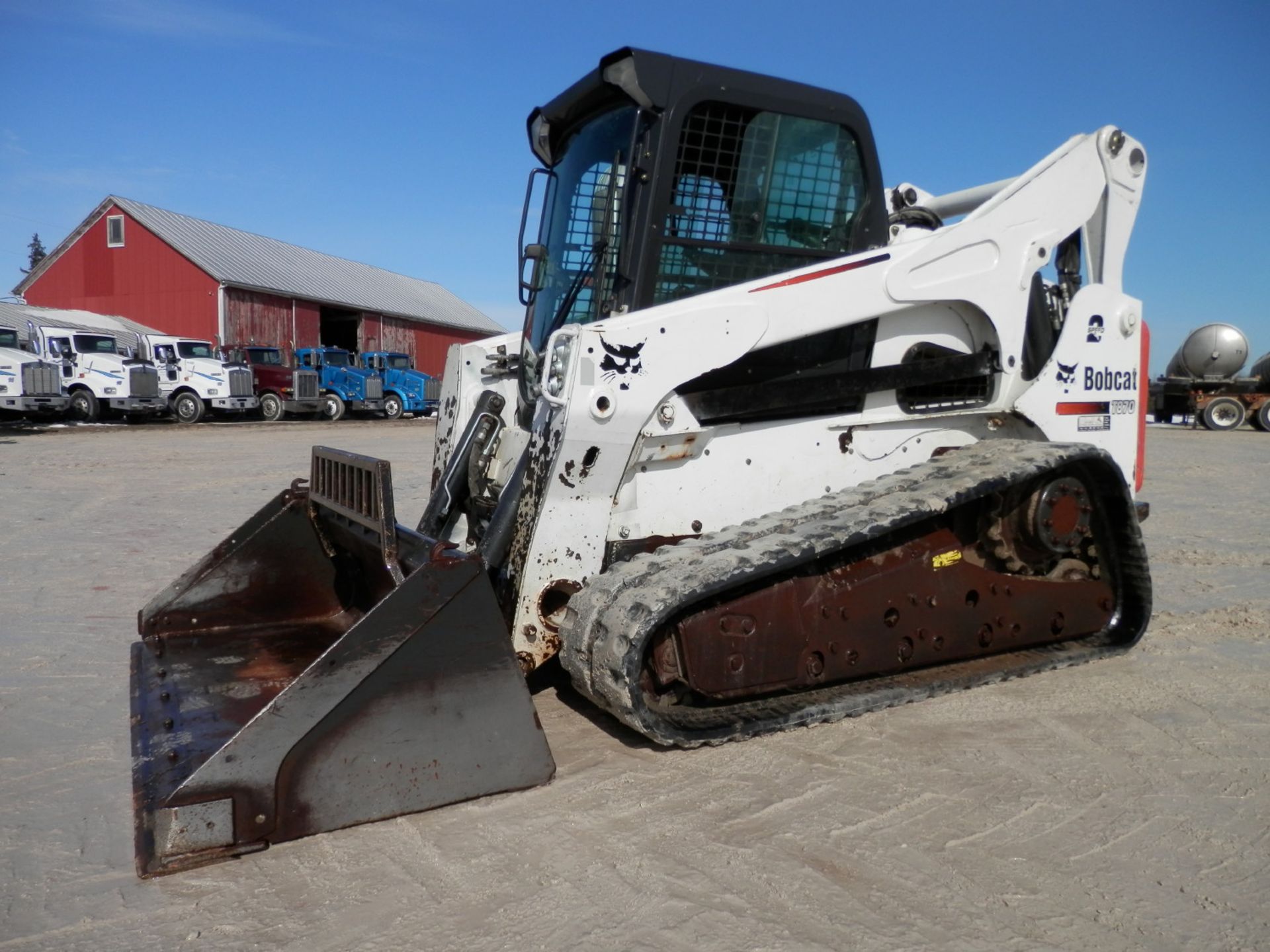 2012 BOBCAT T870 TRACK SKIDSTEER