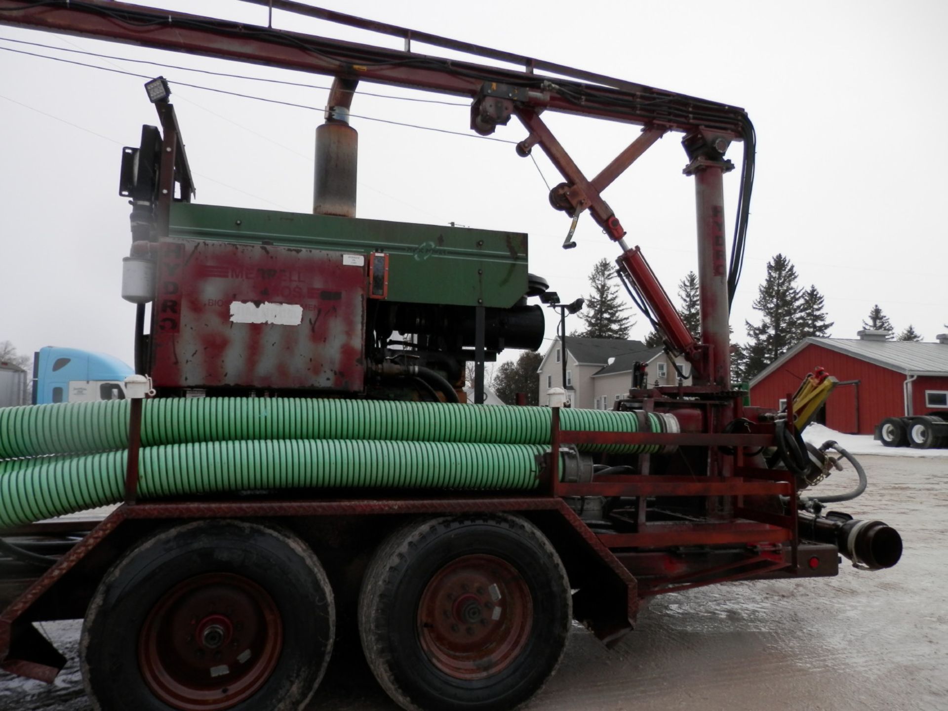 HYDRO ENGINEERING MDL H2405 MANURE PUMPING TRAILER - Image 4 of 17