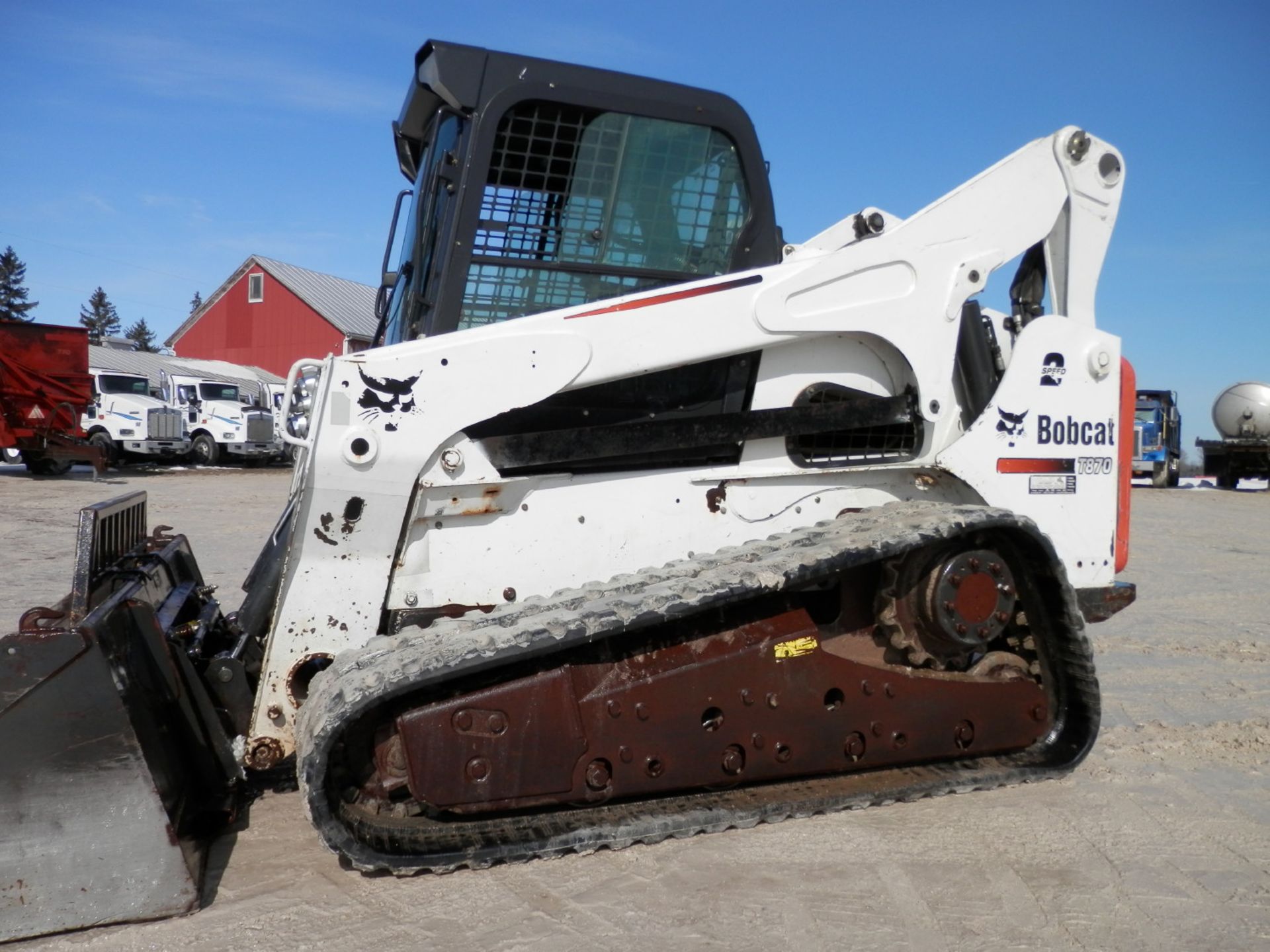 2012 BOBCAT T870 TRACK SKIDSTEER - Image 5 of 24