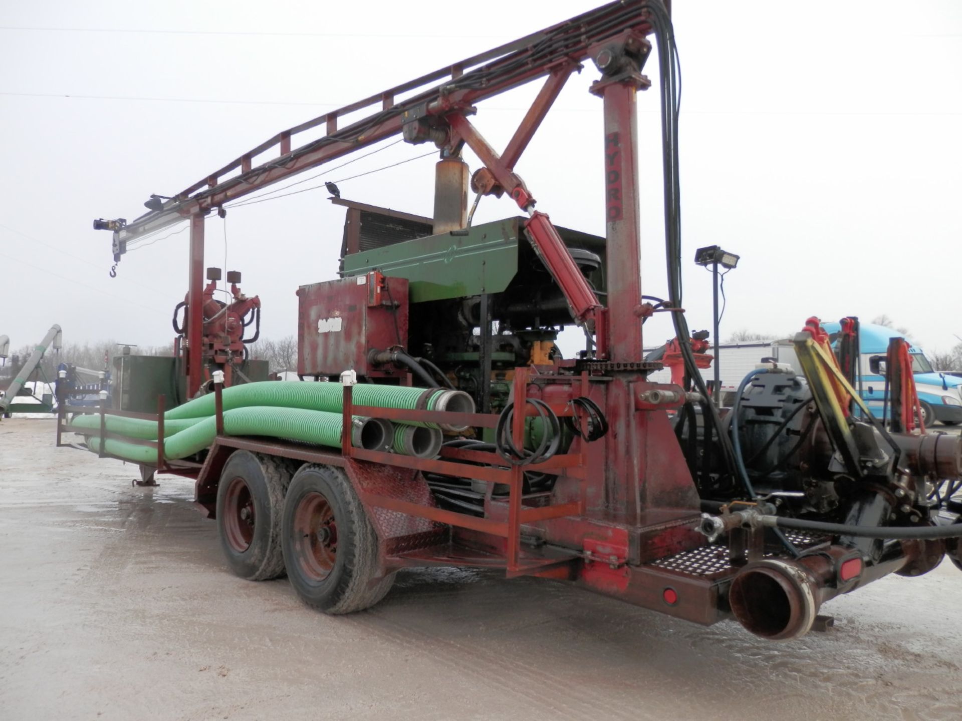 HYDRO ENGINEERING MDL H2405 MANURE PUMPING TRAILER - Image 3 of 17