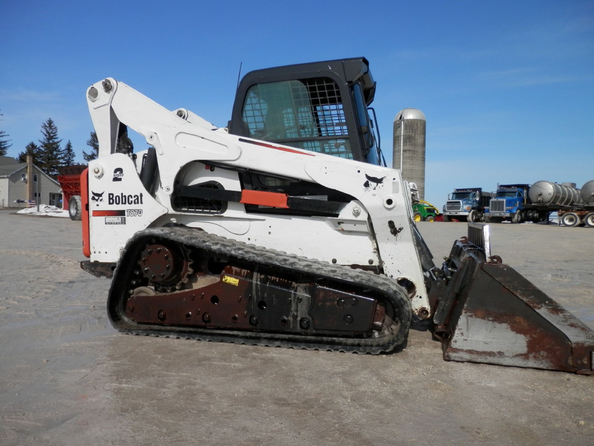 2012 BOBCAT T870 TRACK SKIDSTEER - Image 4 of 24