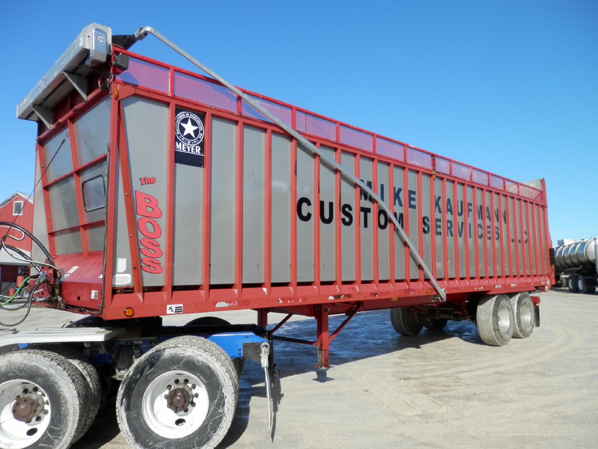 2006 MEYER 9136 "THE BOSS" 36' FORAGE TRAILER - Image 2 of 11