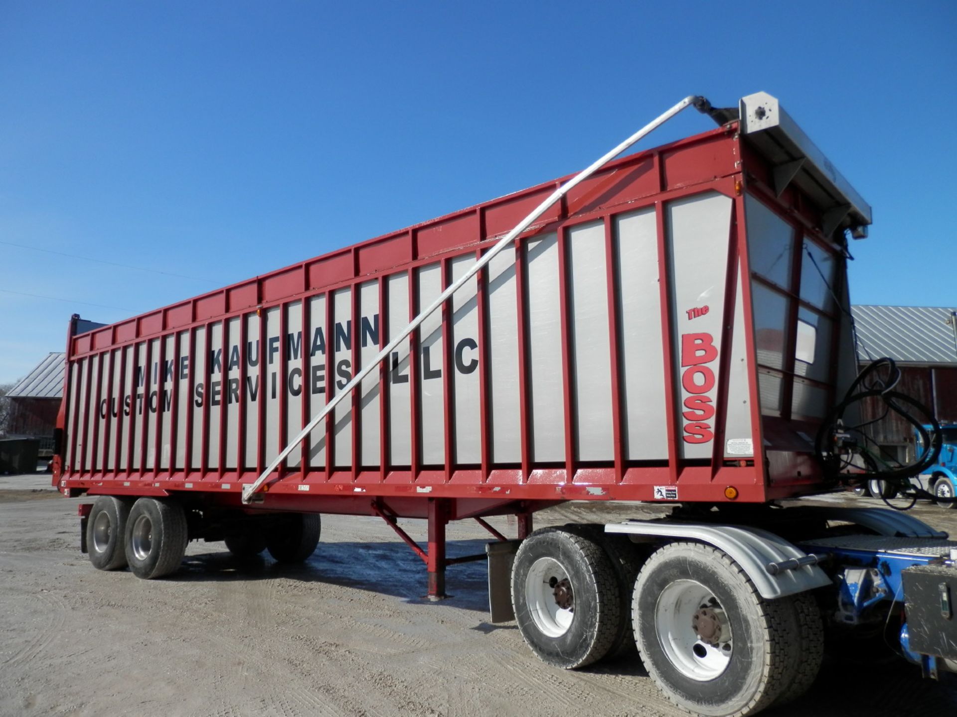 2006 MEYER 9136 "THE BOSS" 36' FORAGE TRAILER - Image 7 of 11
