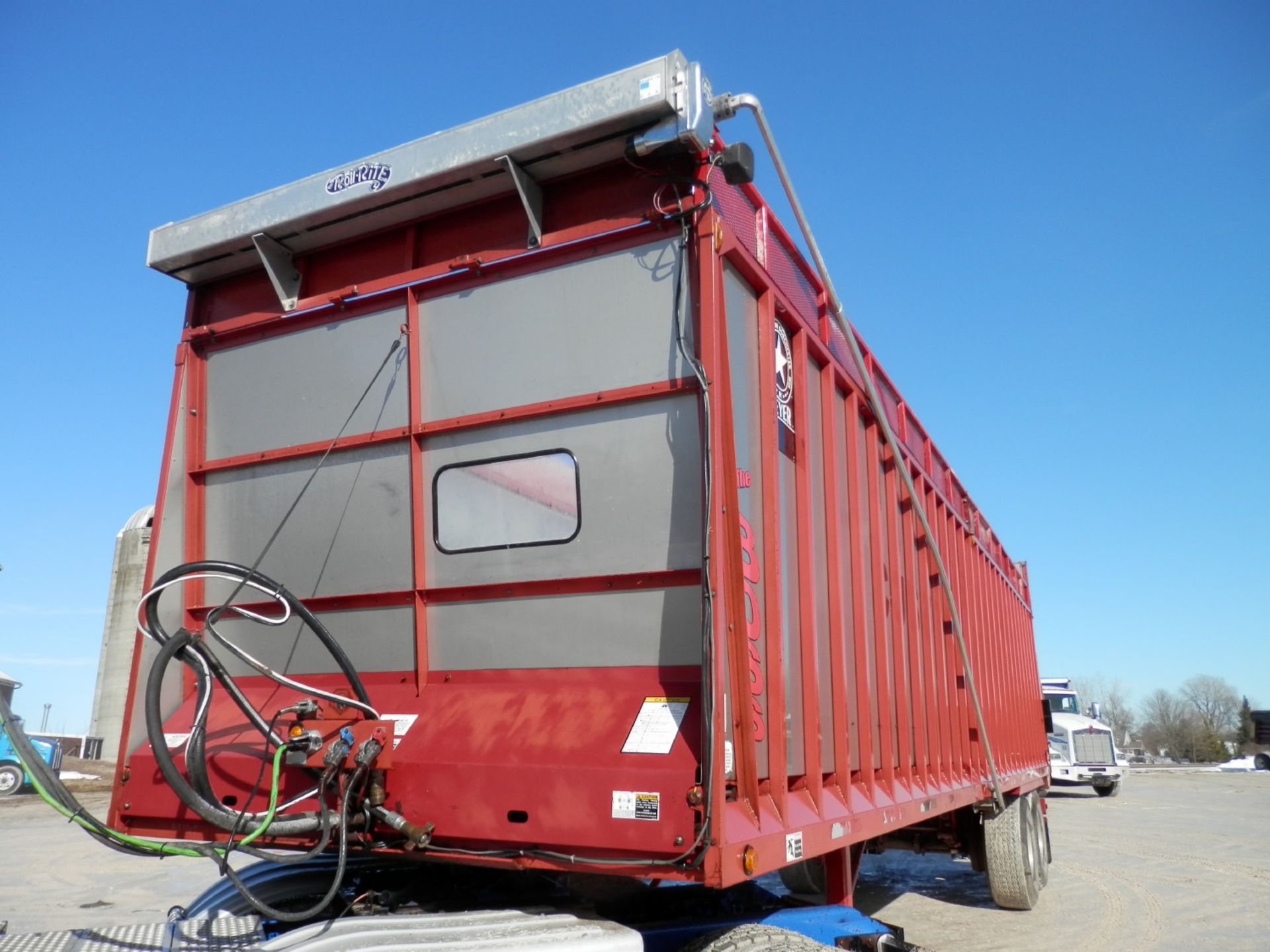 2006 MEYER 9136 "THE BOSS" 36' FORAGE TRAILER - Image 6 of 11