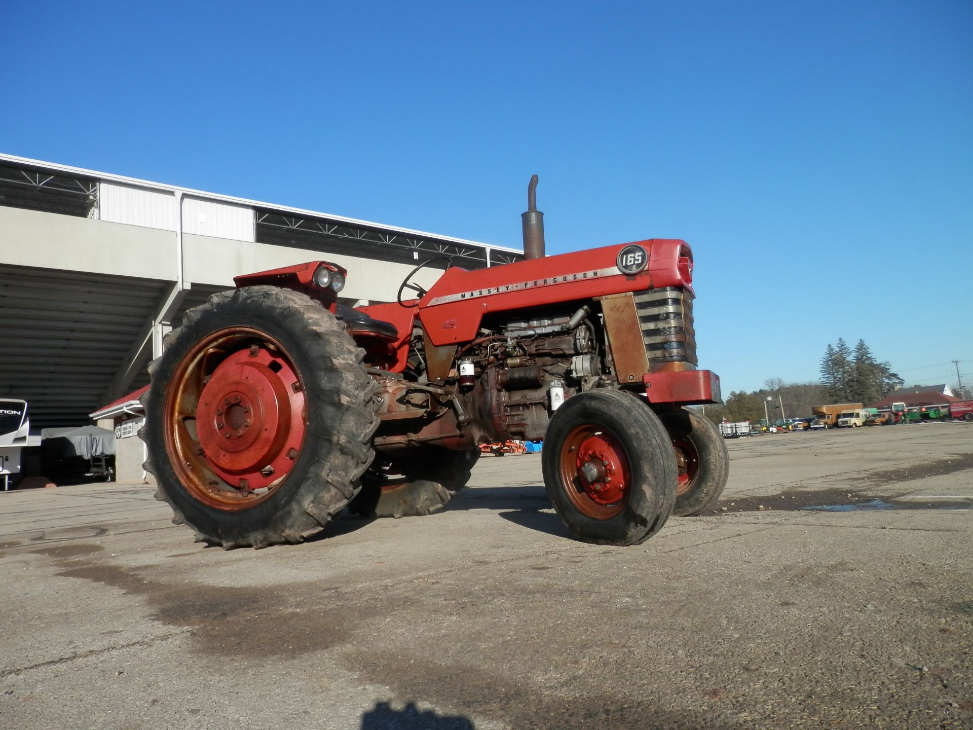 MASSEY FERGUSON 165 DSL UTILITY TRACTOR - Image 6 of 21