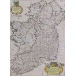 JOHN SENEX (fl. 1702-1740) & JOHN MAXWELL (fl. early 18th Century). A Correct Map of Ireland,