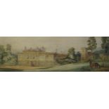 ENGLISH SCHOOL, c. 1870. Views of Salperton Park, Gloucestershire, watercolour, 7½ x 21½ in; two (2)