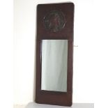 An Arts & Crafts copper framed Wall Mirror,