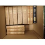 Box of MACCAULLAYS History of England, History and Conquest Peru, etc; (box)