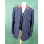 A rare Eastern Counties Otter Hounds complete Uniform with blue Jacket with all engraved buttons