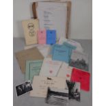 A quantity of Otter & Fox Hounds Ephemera including " The Hawkstone Otter Hounds & The Buckingham