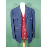 A Hawkstone Otter Hounds Gentleman's Uniform with blue Jacket complete with H.O.H. brass buttons (