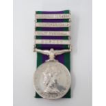 Campaign Service Medal: Colour Sergeant David R. Wilson, Argyll and Sutherland Highlanders. With