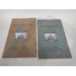 Two copies of the Hampton Court Estate Sale particulars, held in 1907 at the Royal Oak Hotel, with