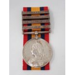Queen's South Africa Medal to 3980 Private A. Towers, Argyll and Sutherland Highlanders, with