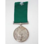 Volunteer Force Long Service Medal, 1093 Private W. Henderson, 5th Volunteer Battalion, Argyll and