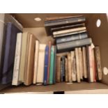 Box of assorted Poetry, Arkwright's The Supreme Sacrifice, handwritten War Poems, assorted; (box)