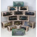 Fourteen boxed Atlas Editions and Ultimate Tank Collection Models