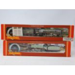 Boxed Hornby 00 gauge B17 Class 'Manchester United' Locomotive and boxed Hornby 00 gauge 7MT '