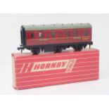 Hornby Dublo 4076 Six-wheel Brake Van, unused, boxed. Model in mint condition, box near perfect with