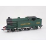 Hornby Dublo EDL7 Southern 0-6-2T Locomotive, unboxed. Paint work and transfer in Ex plus condition.