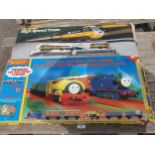 A boxed Hornby Playtrain Thomas the Tank Set and a boxed Hornby 00 gauge R673 High Speed Train Set