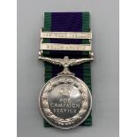 General Service Medal with Northern Ireland and South Arabia Clasps wo 23201143 Corporal K.M.